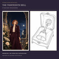 The Thirteenth Bell: A Gothic Mystery Coloring Book